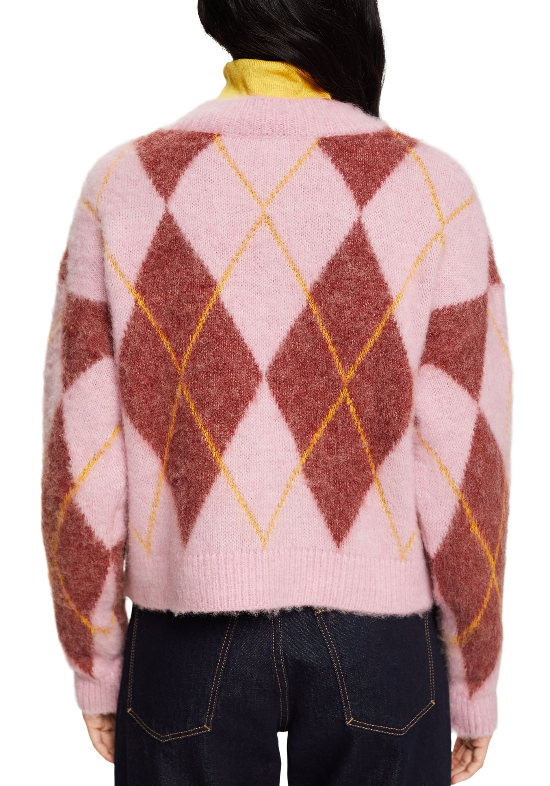 Esprit Strickpullover mit flauschigem Griff günstig online kaufen