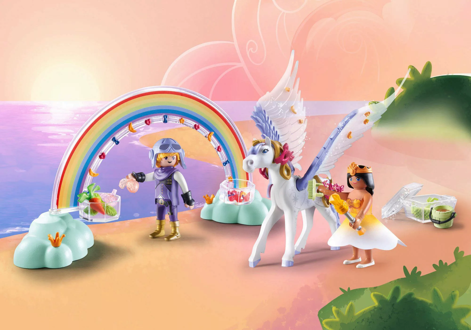 Playmobil® Himmlischer Pegasus mit Regenbogen (71361), günstig online kaufen