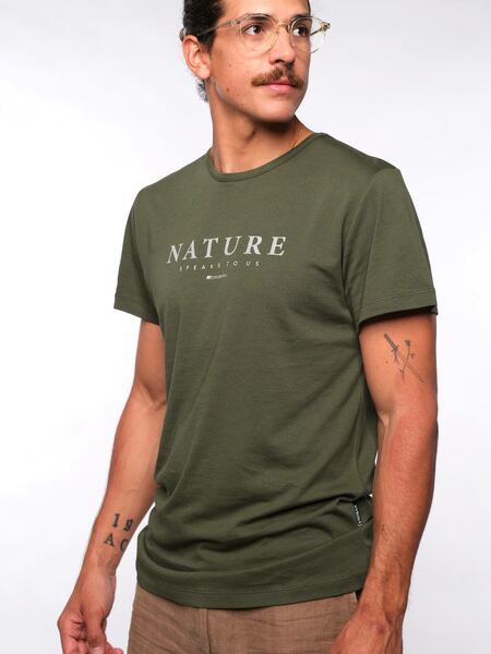 Men T-shirt Nature Speaks günstig online kaufen