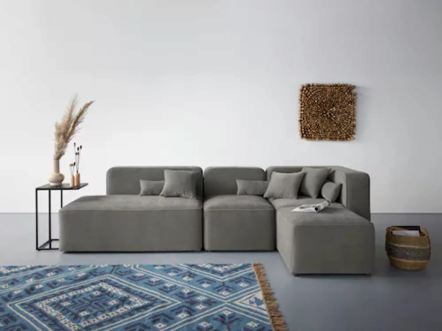 andas Ecksofa "Sundstrup L-Form", Modulserie, individuelle Zusammenstellung günstig online kaufen