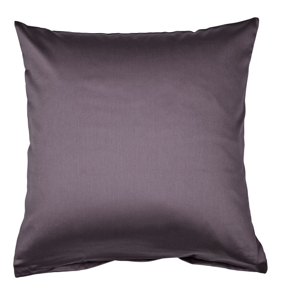Janine Janine Mako-Satin Bettwäsche Colors 31001 holunder Größe:  80x80 cm günstig online kaufen