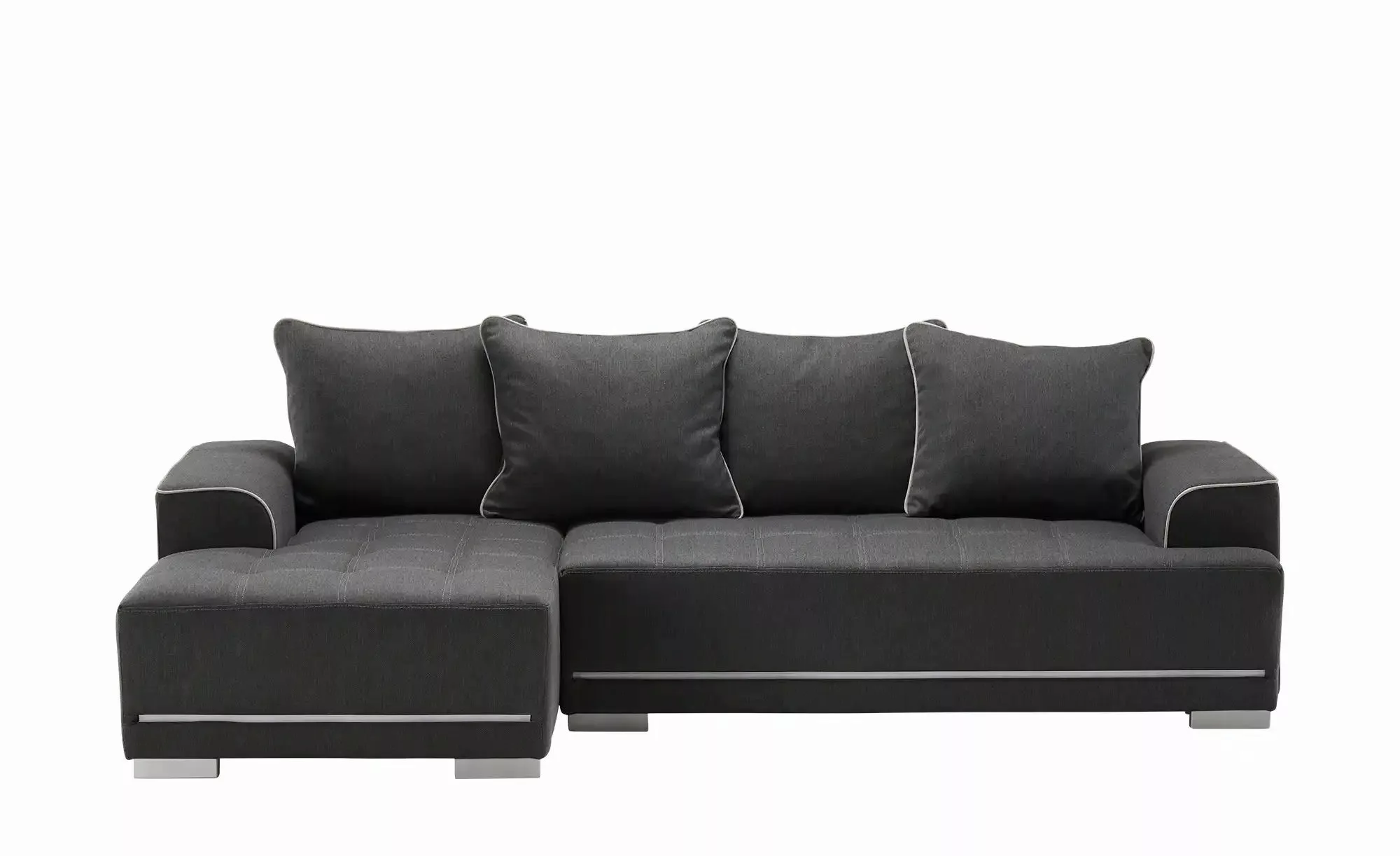 Ecksofa  Olaf ¦ grau ¦ Maße (cm): B: 252 H: 80 T: 150.0 Polstermöbel > Sofa günstig online kaufen