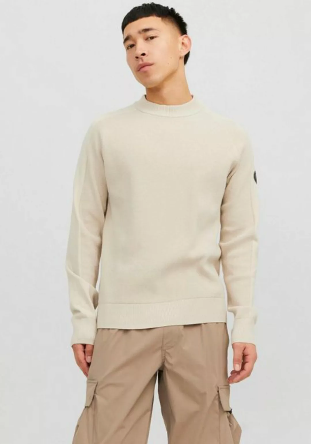 Jack & Jones Stehkragenpullover JCOFILO KNIT MOCK NECK SN günstig online kaufen