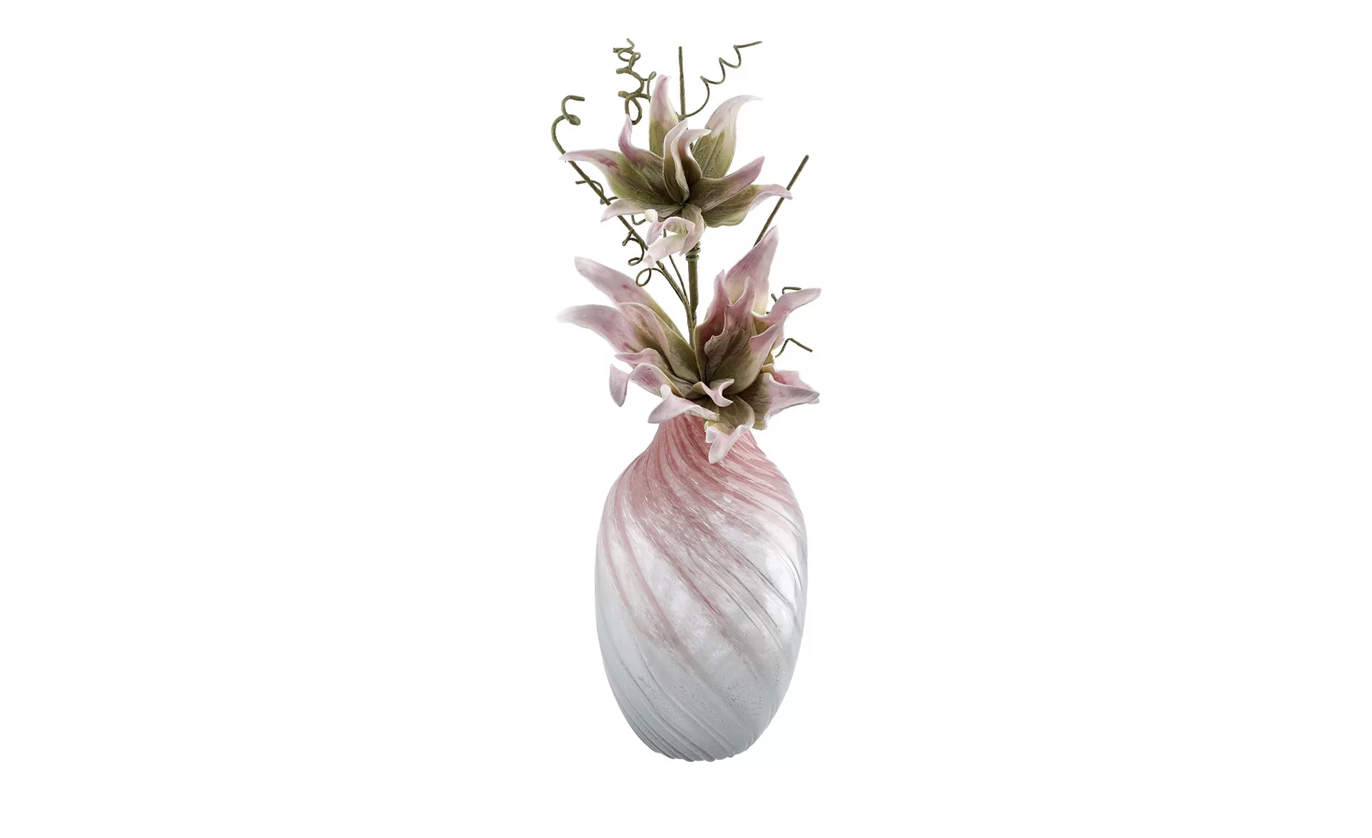 Vase ¦ rosa/pink ¦ Glas  ¦ Maße (cm): H: 35,5  Ø: 21 Accessoires > Vasen - günstig online kaufen