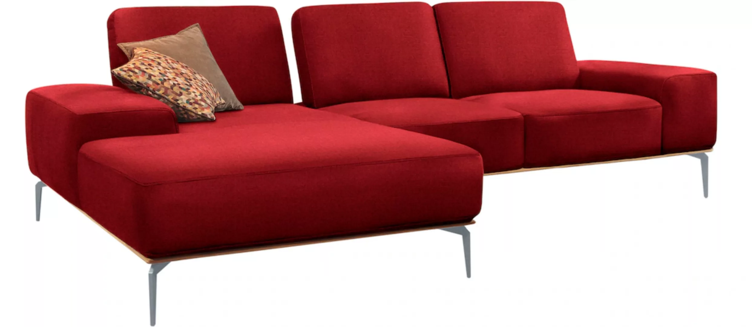 W.SCHILLIG Ecksofa "run, Designsofa mit tollem Sitzkomfort, bequem, L-Form" günstig online kaufen