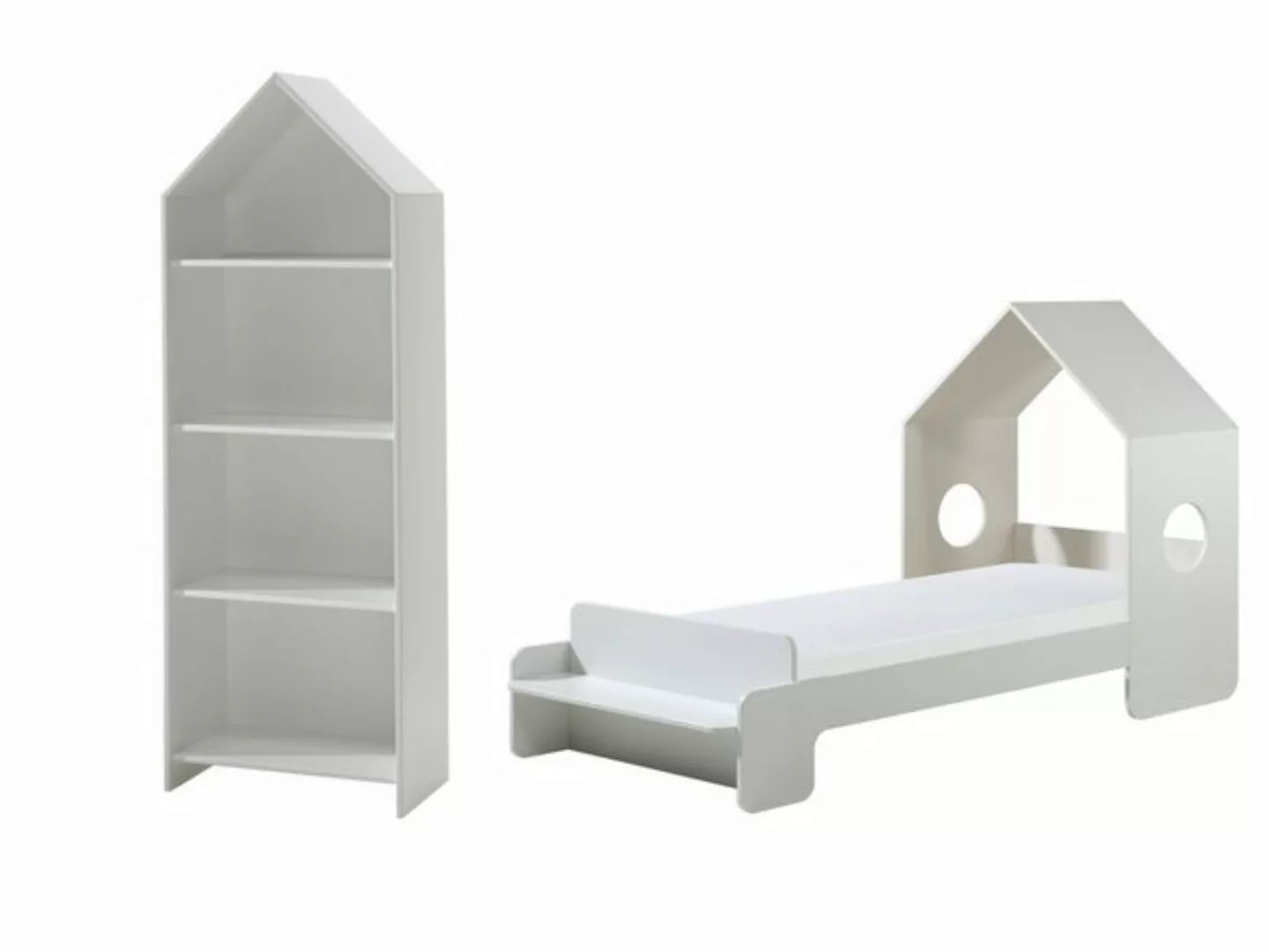 Vipack Jugendzimmer-Set "Casami", (Set, 2 St., Hausbett, Schrank), Bett in günstig online kaufen