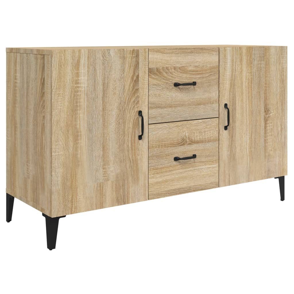 furnicato Sideboard Sonoma-Eiche 100x36x60 cm Holzwerkstoff günstig online kaufen