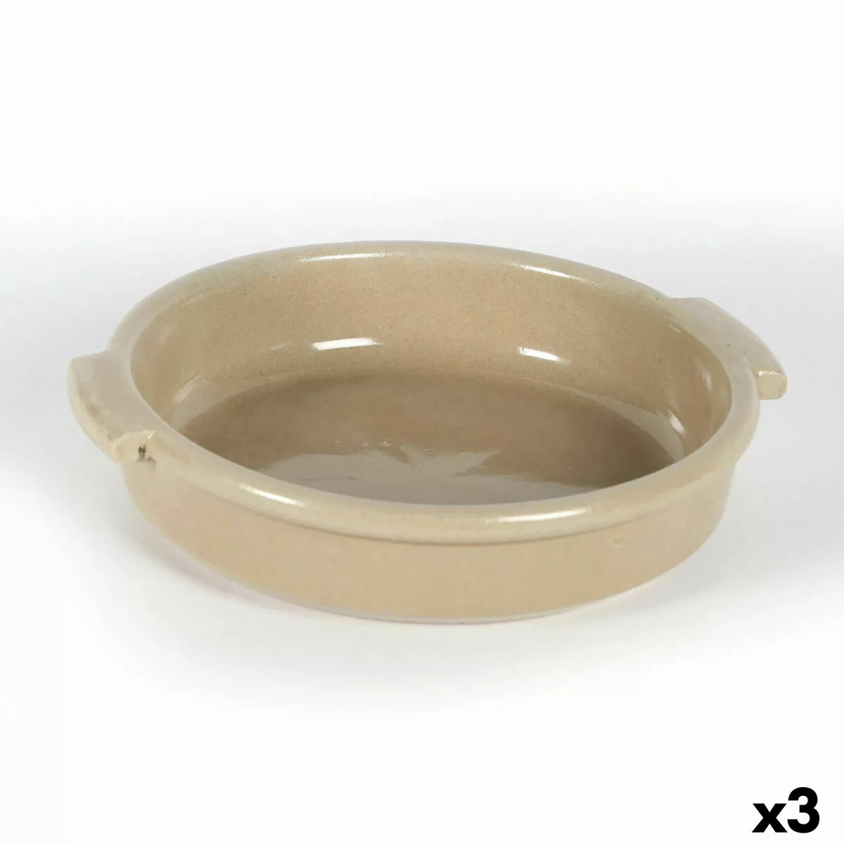 Kochtopf Anaflor Aus Keramik Braun (ø 21 Cm) (3 Stück) günstig online kaufen