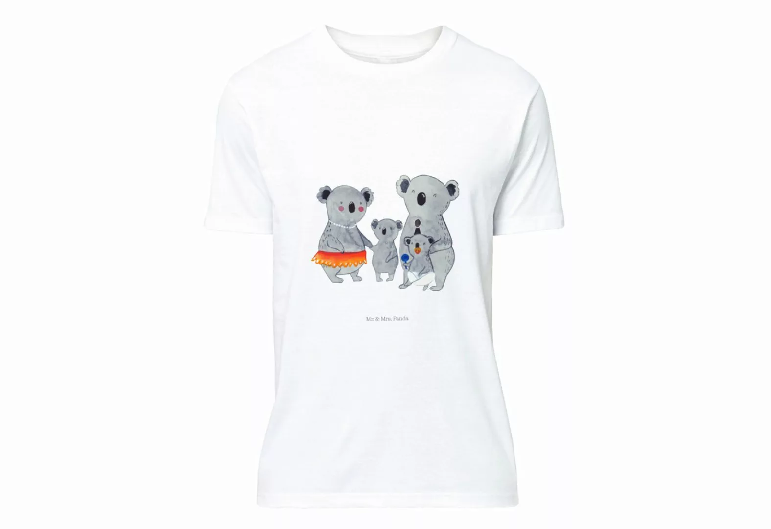 Mr. & Mrs. Panda T-Shirt Koala Familie - Weiß - Geschenk, Familienzeit, Vat günstig online kaufen