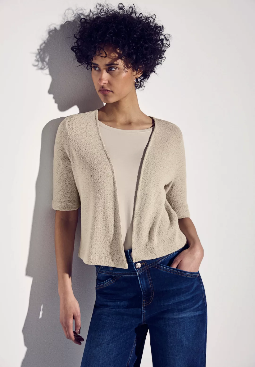 STREET ONE Cardigan, in Unifarbe günstig online kaufen