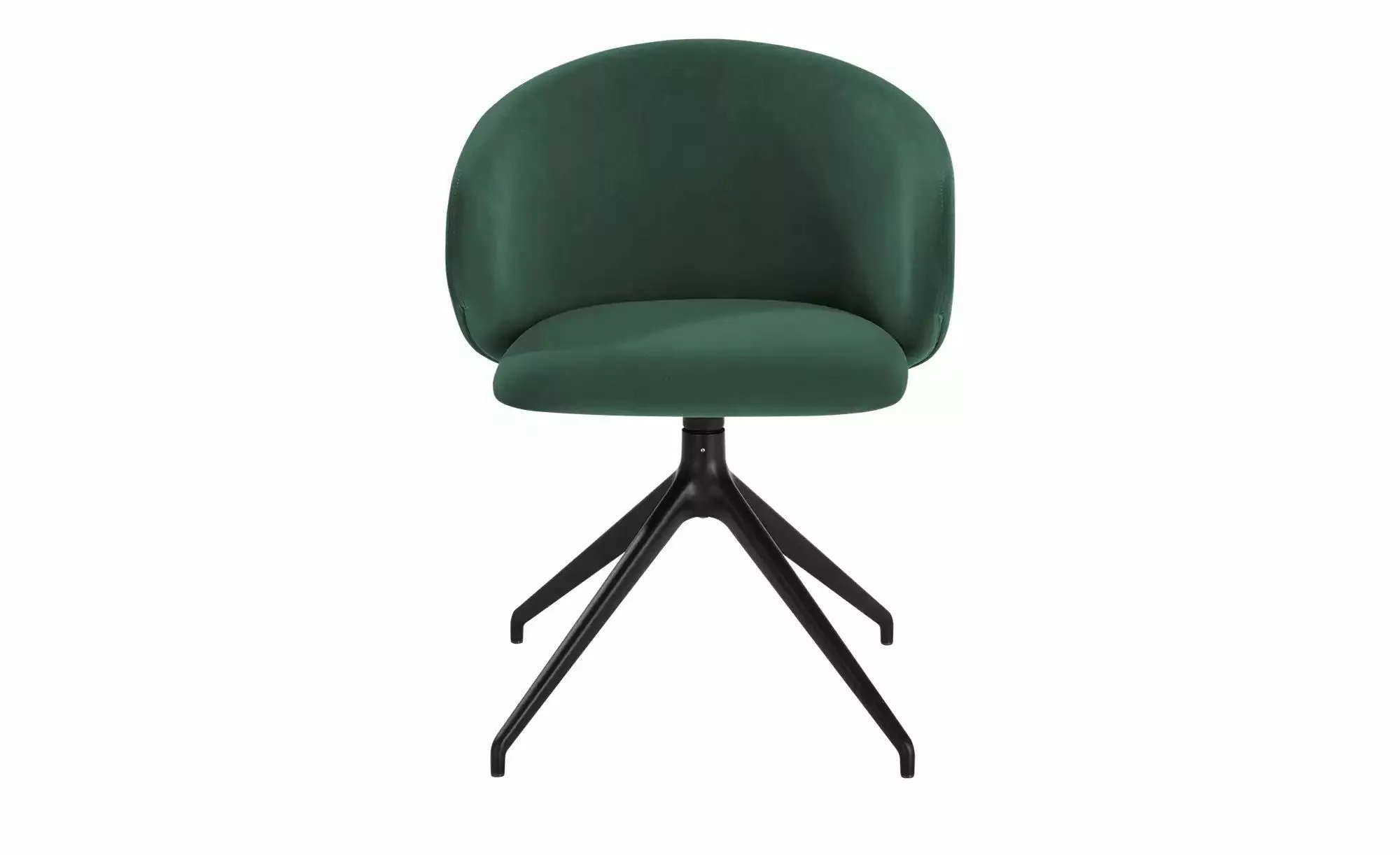 Connubia Polsterstuhl  drehbar Tuka ¦ grün ¦ Maße (cm): B: 56,5 H: 78 T: 59 günstig online kaufen