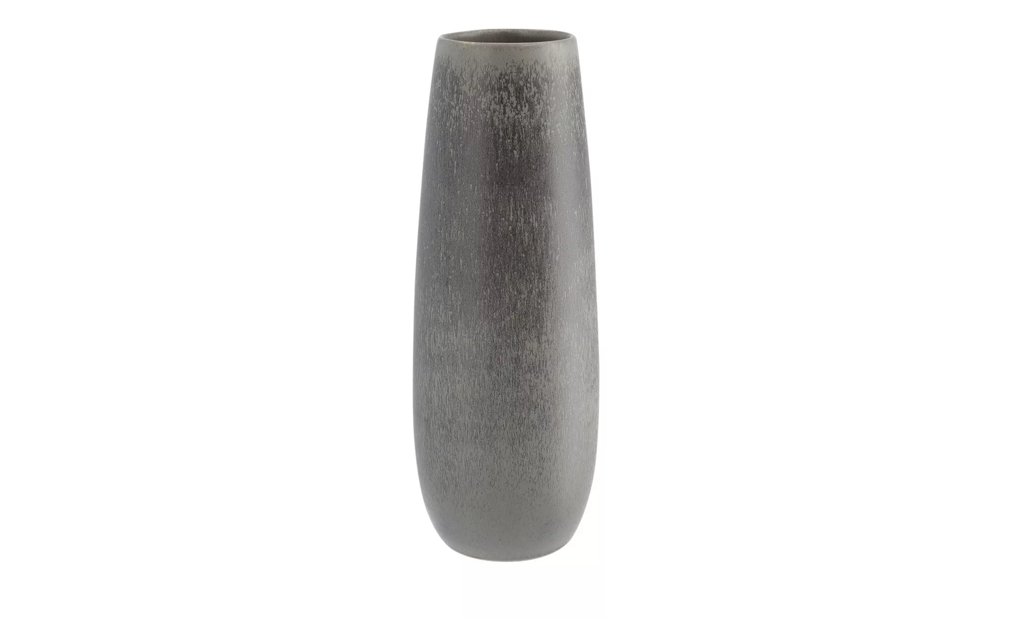 Vase  Ease ¦ grau ¦ Steingut ¦ Maße (cm): H: 25  Ø: 6 Accessoires > Vasen - günstig online kaufen