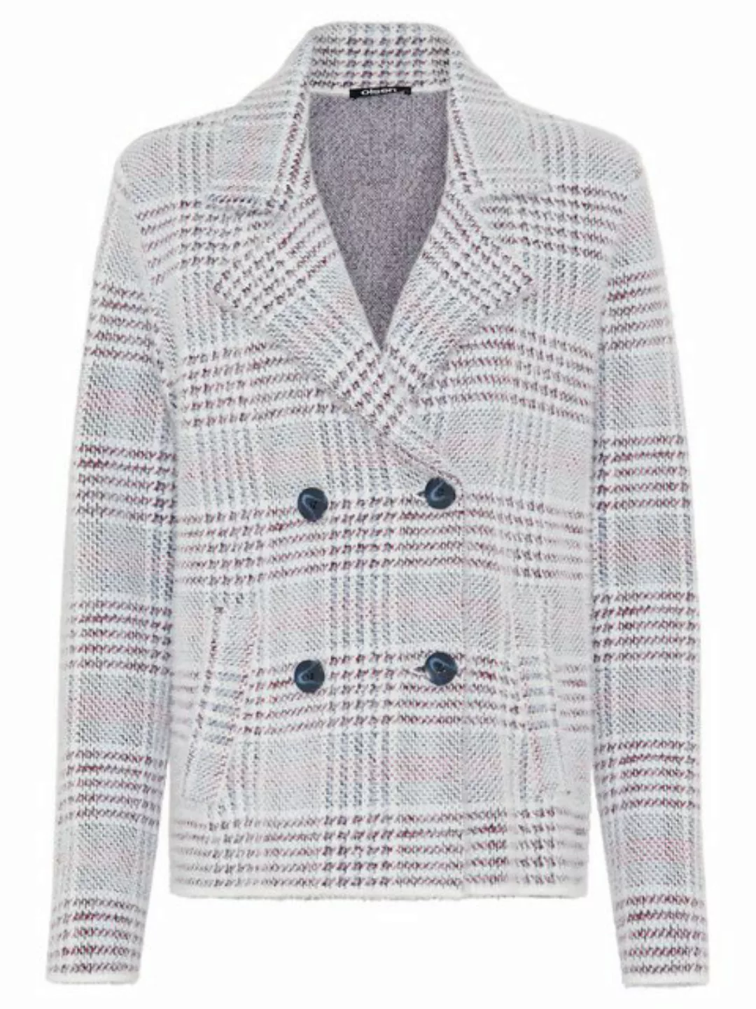 Olsen Cardigan mit Karomuster günstig online kaufen