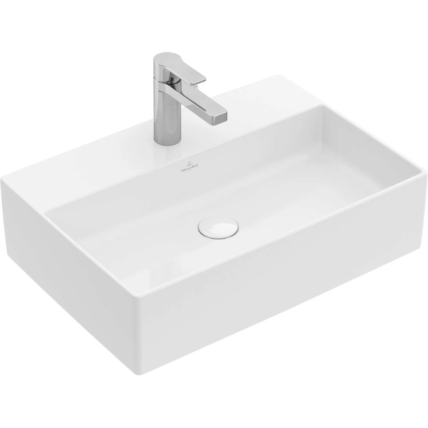 Villeroy & Boch Aufsatzwaschbecken Memento 2.0 mit Überlauf 50x42 cm Graphi günstig online kaufen