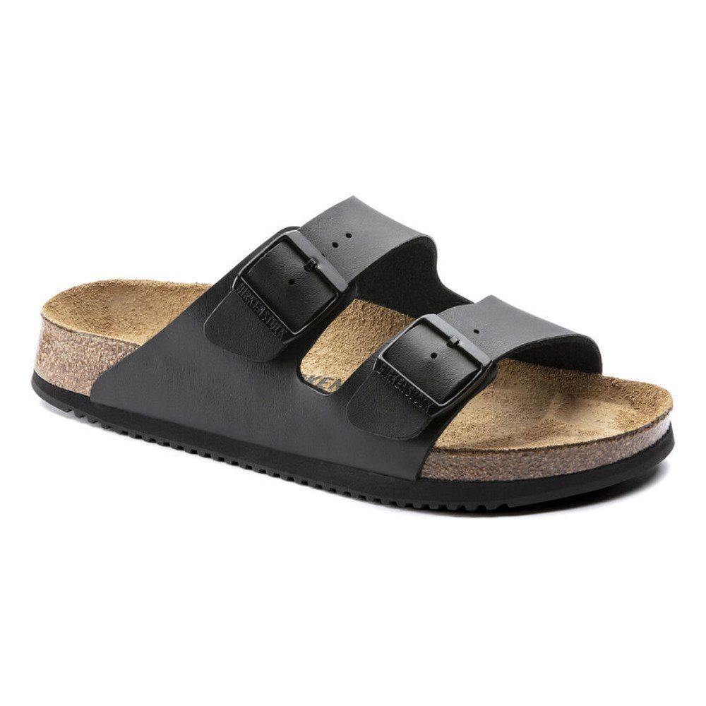 Birkenstock Sandale Arizona, Superlauf, Birko-Flor, schwarz günstig online kaufen