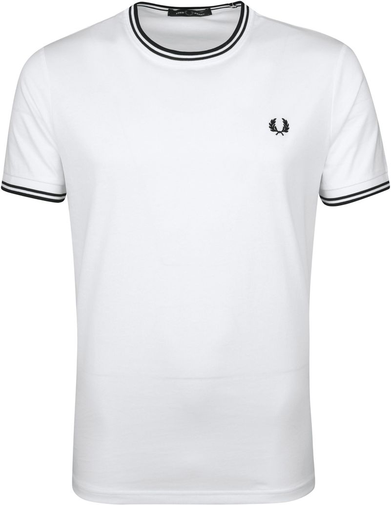 Fred Perry T-shirt Weiß - Größe M günstig online kaufen