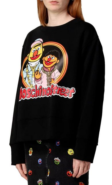 Moschino Sweatshirt X SESAME STREET Bert & Ernie Sweatshirt Sweater Pulli P günstig online kaufen