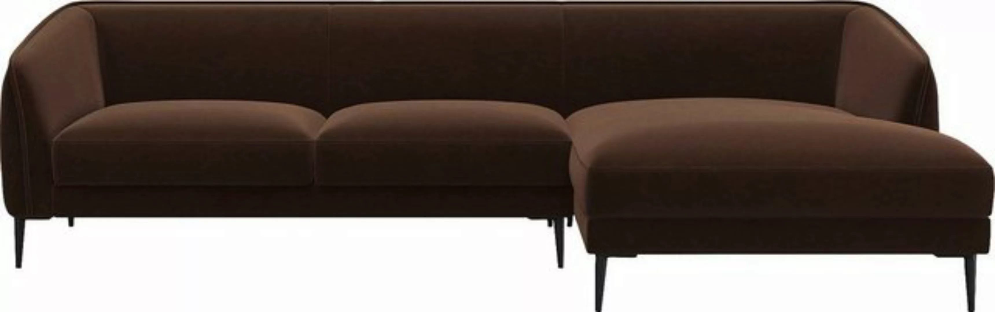 FLEXLUX Ecksofa "Belle Designsofa, L-Form, B/T 288/149 cm", Skandinavisches günstig online kaufen