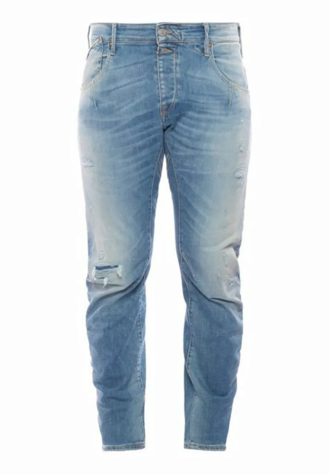 Le Temps Des Cerises Stoffhose JEAN mit lässigen Used-Elementen günstig online kaufen