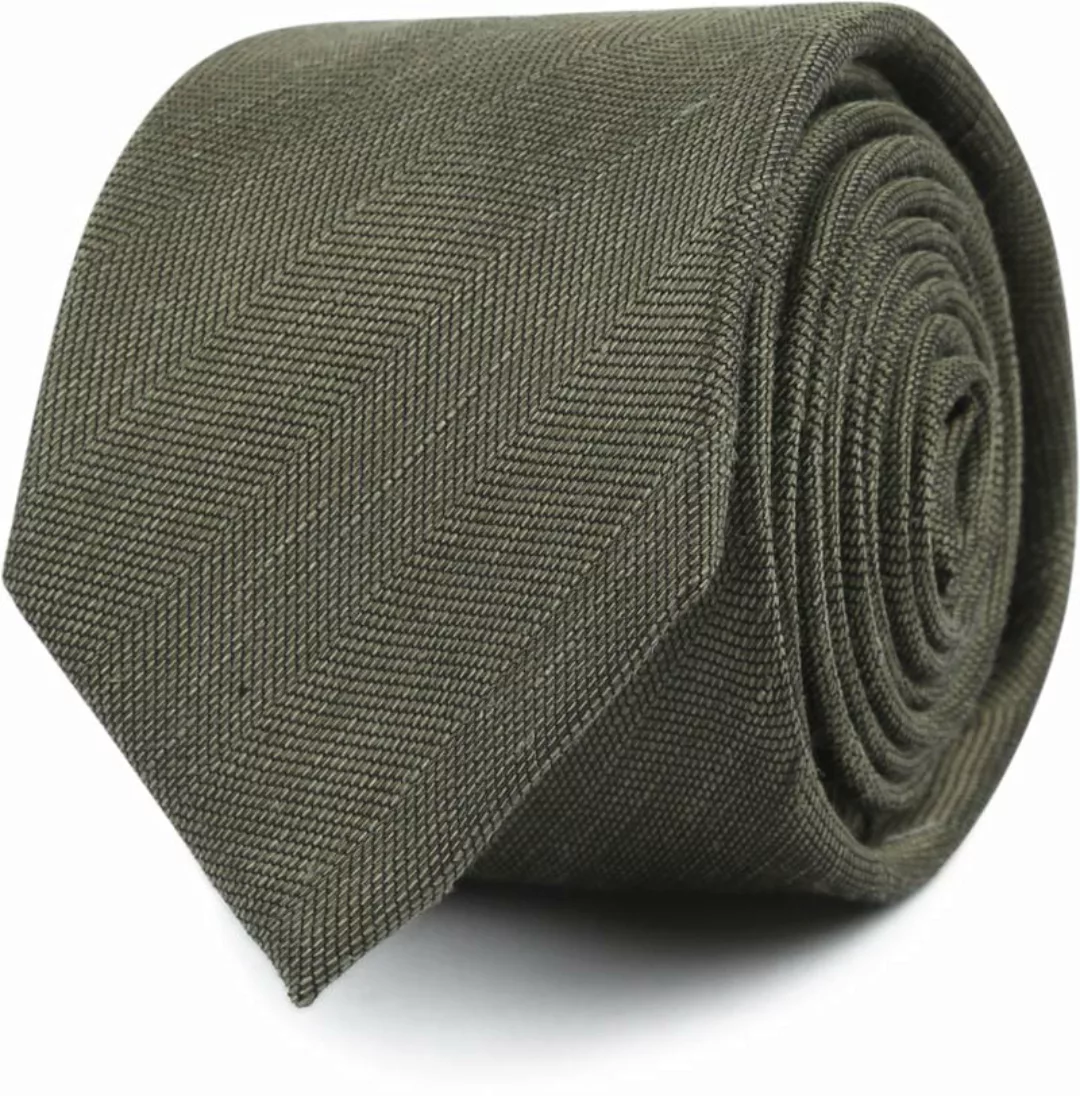 Suitable Leinen Seide Krawatte Grün - günstig online kaufen