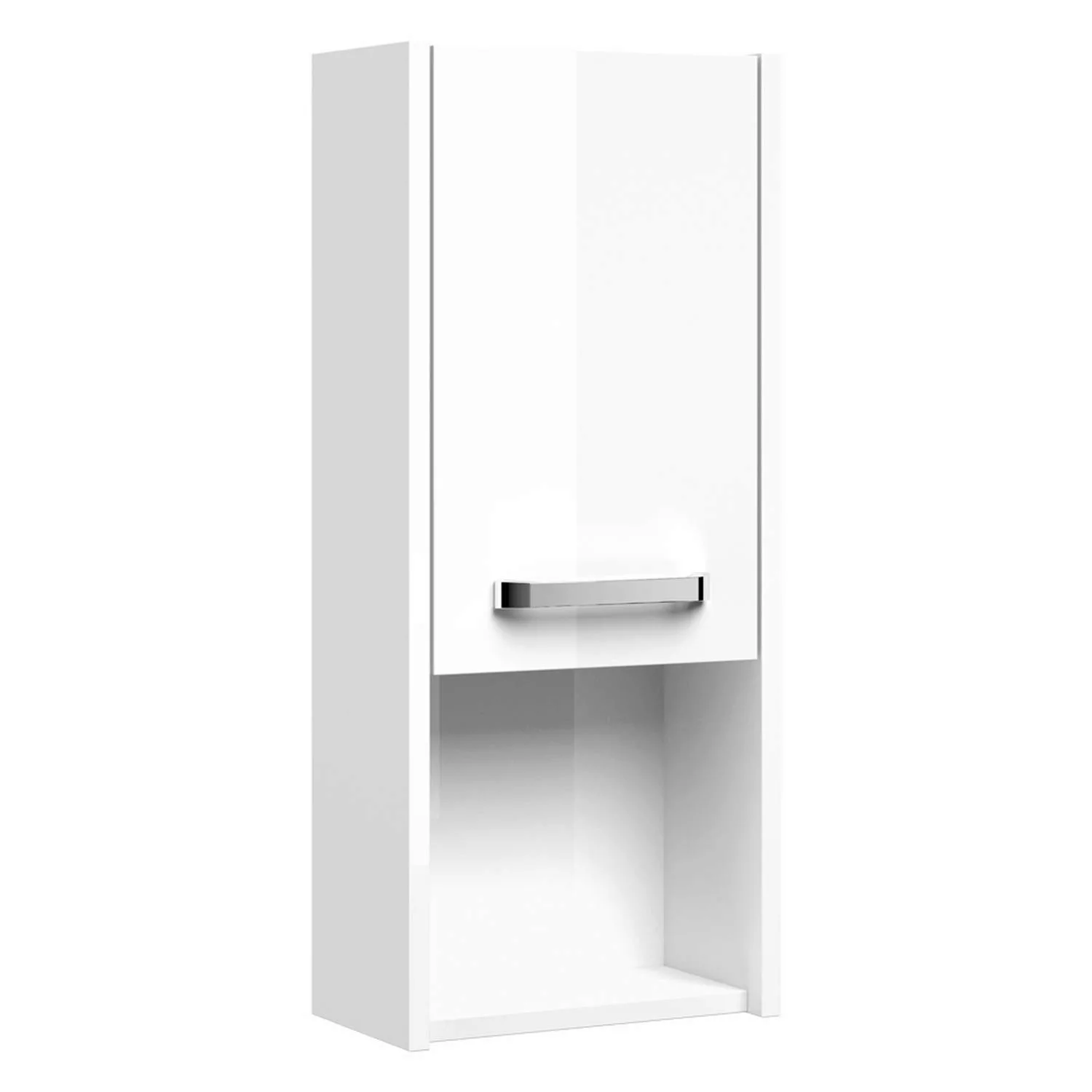Badezimmer-Wand-Hängeschrank FES-3050-66 Badschrank in Hochglanz weiß - B/H günstig online kaufen