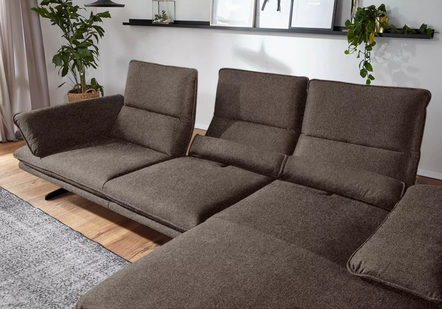 W.SCHILLIG Ecksofa "broadway, Designsofa mit tollem Sitzkomfort, L-Form", S günstig online kaufen