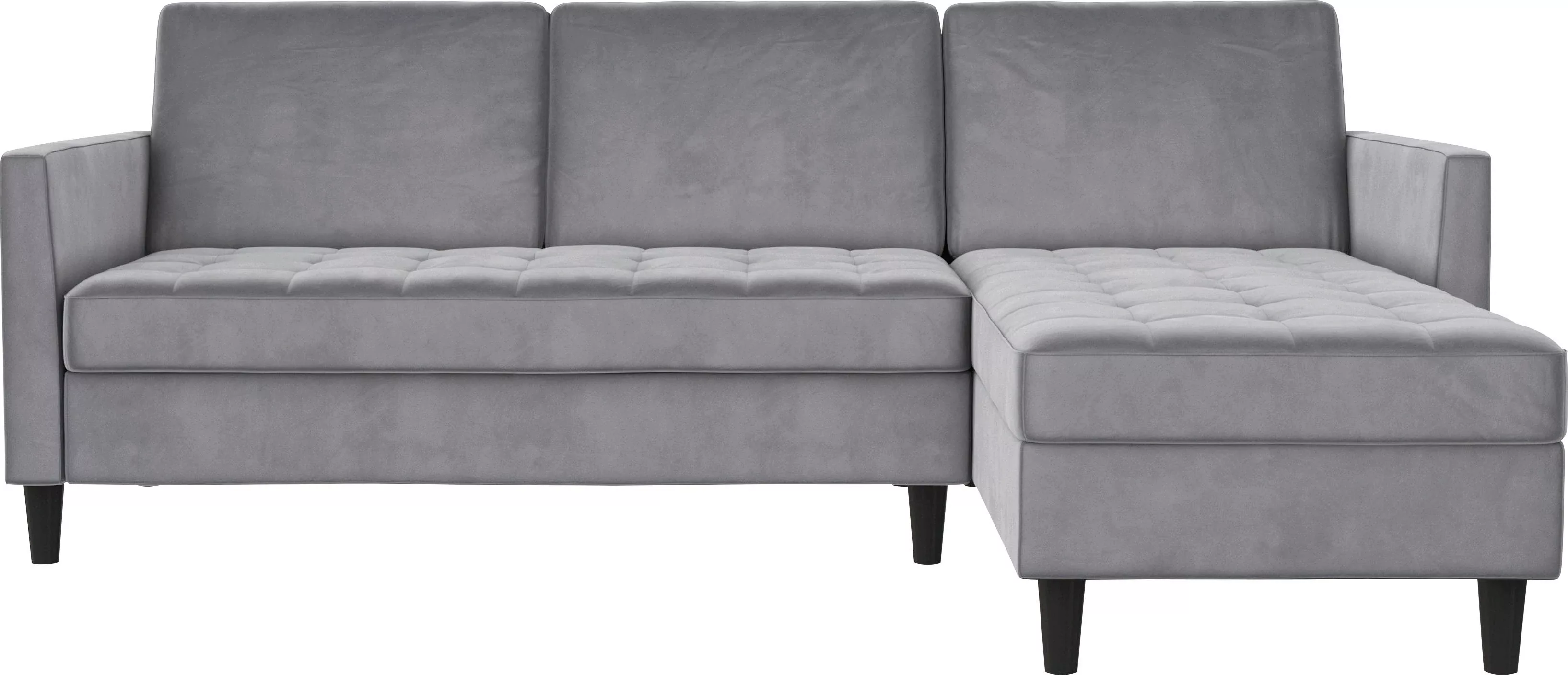 Dorel Home Ecksofa »Presley, L-Form,«, Ecksofa mit Bett-Funktion und Staura günstig online kaufen