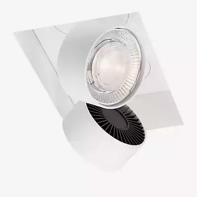 Mawa Wittenberg 4.0 Deckeneinbauleuchte kopfbündig 2-flammig LED, schwarz m günstig online kaufen