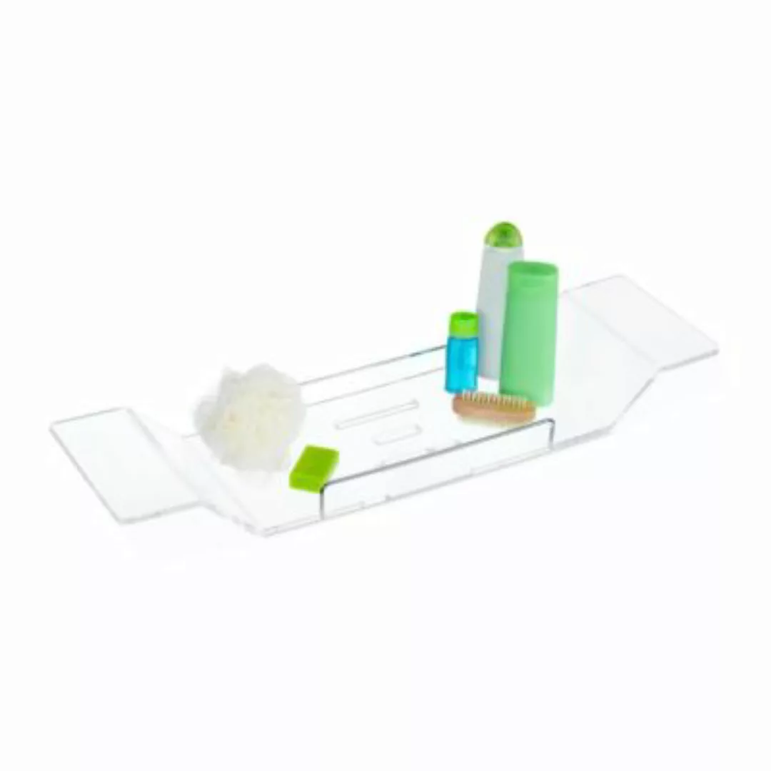 relaxdays Badewannenablage aus Acryl transparent günstig online kaufen