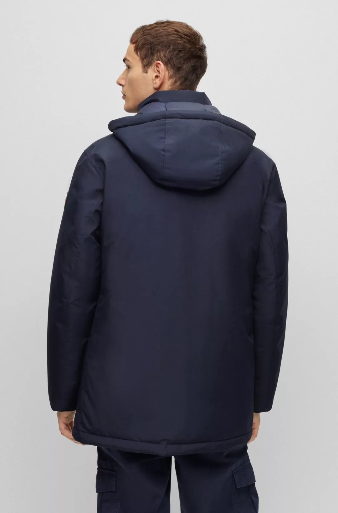 BOSS Osiass Jacke Navy - Größe 50 günstig online kaufen