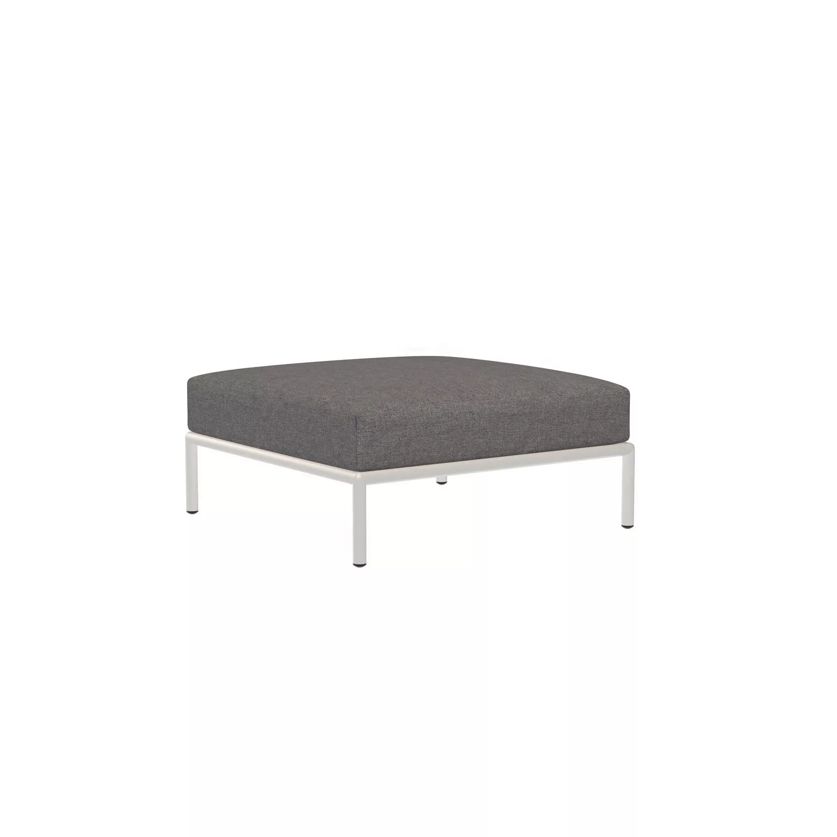 LEVEL2 Outdoor Ottoman Lounge-Modul 3 Schiefer Weiß günstig online kaufen