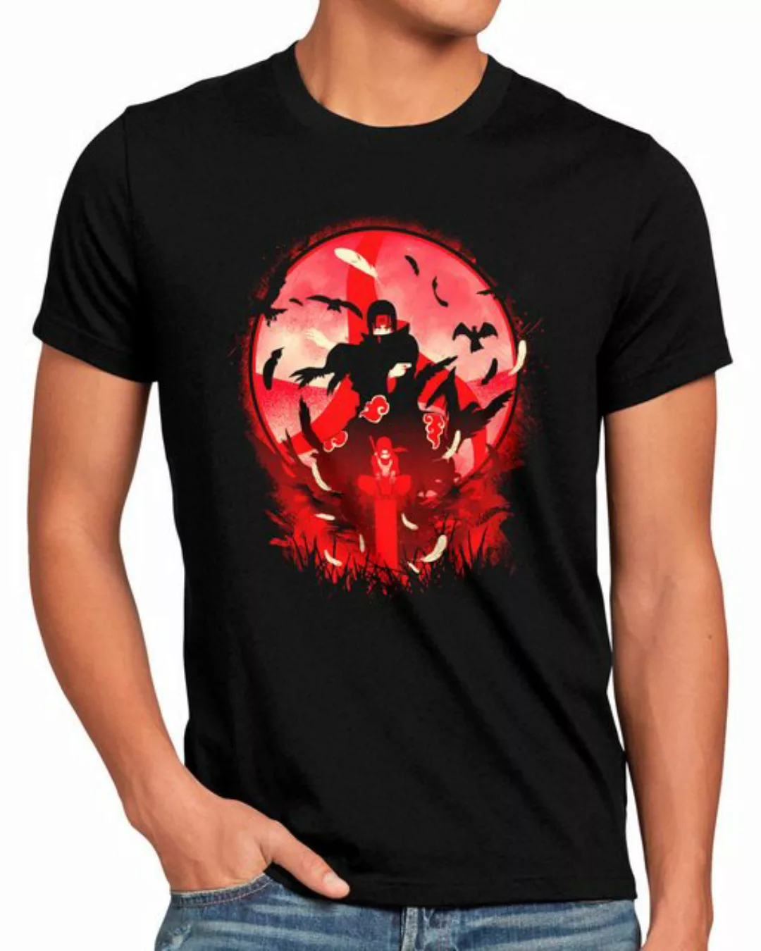 style3 T-Shirt Mangekeyo Eye kakashi sasuke hatake shikamaru naruto anime m günstig online kaufen