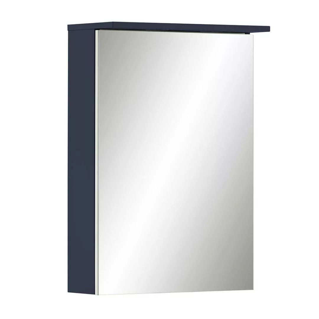Spiegelschrank blau mit Beleuchtung JONA-80 günstig online kaufen