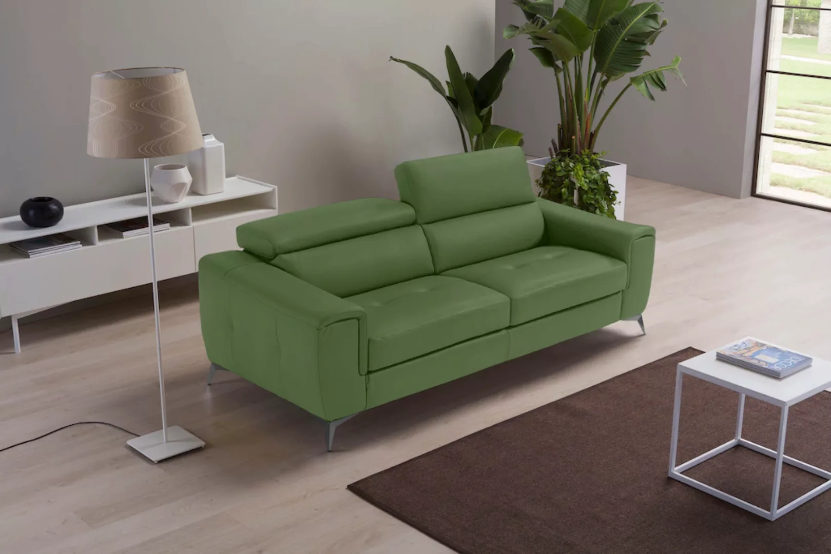 Egoitaliano 2,5-Sitzer "Francine, Designsofa, Loungesofa", Kopfteile manuel günstig online kaufen