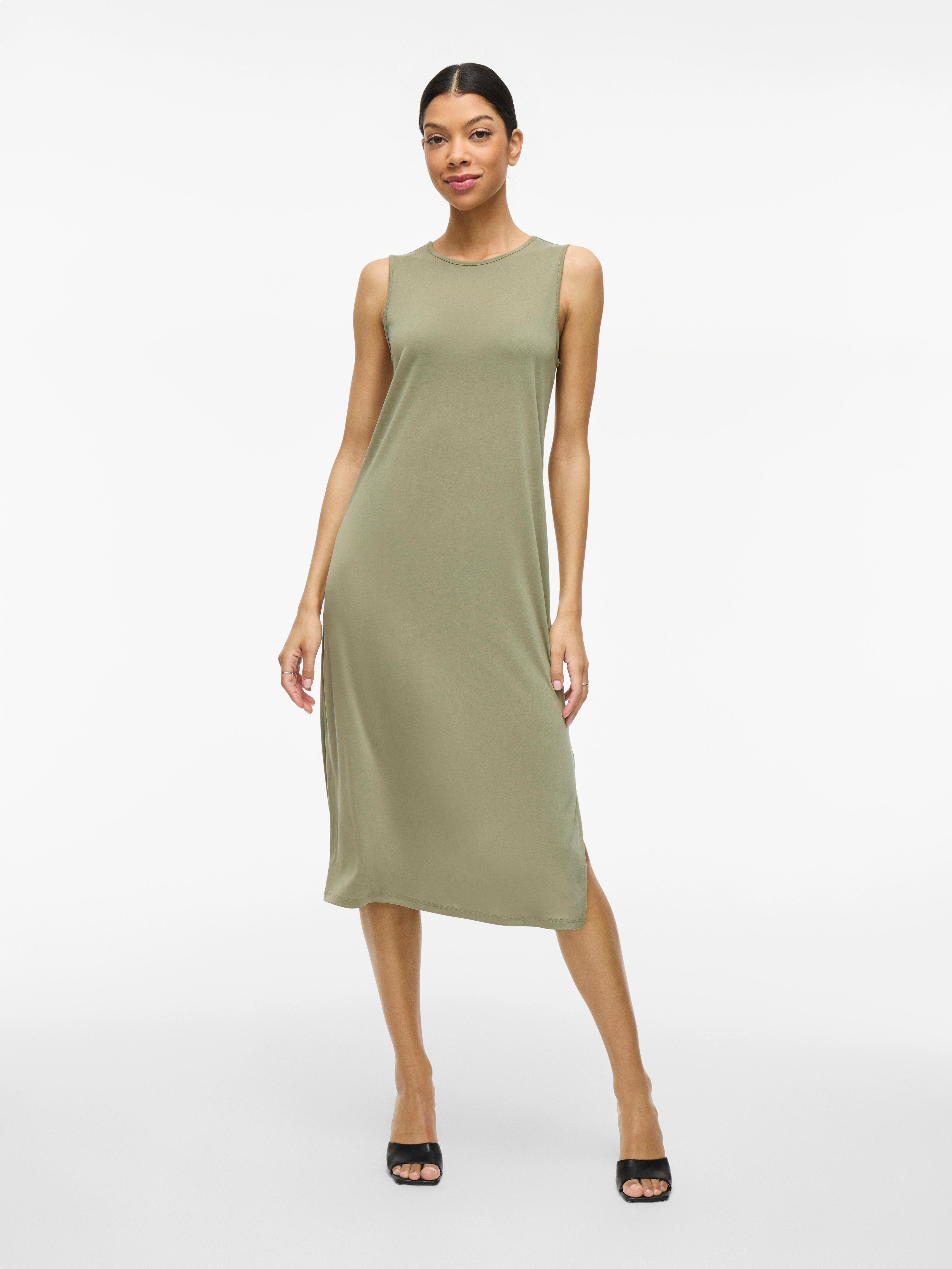 Vila Sommerkleid "VIMODALA O-NECK S/L DRESS - NOOS" günstig online kaufen