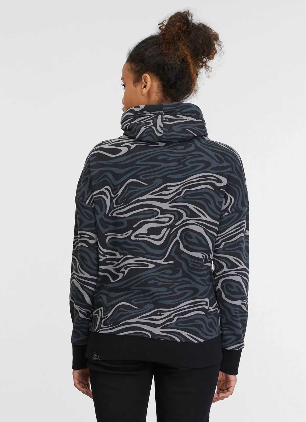 Ragwear Sweatshirt "JULISSA PRINT", mit Allover Muster günstig online kaufen