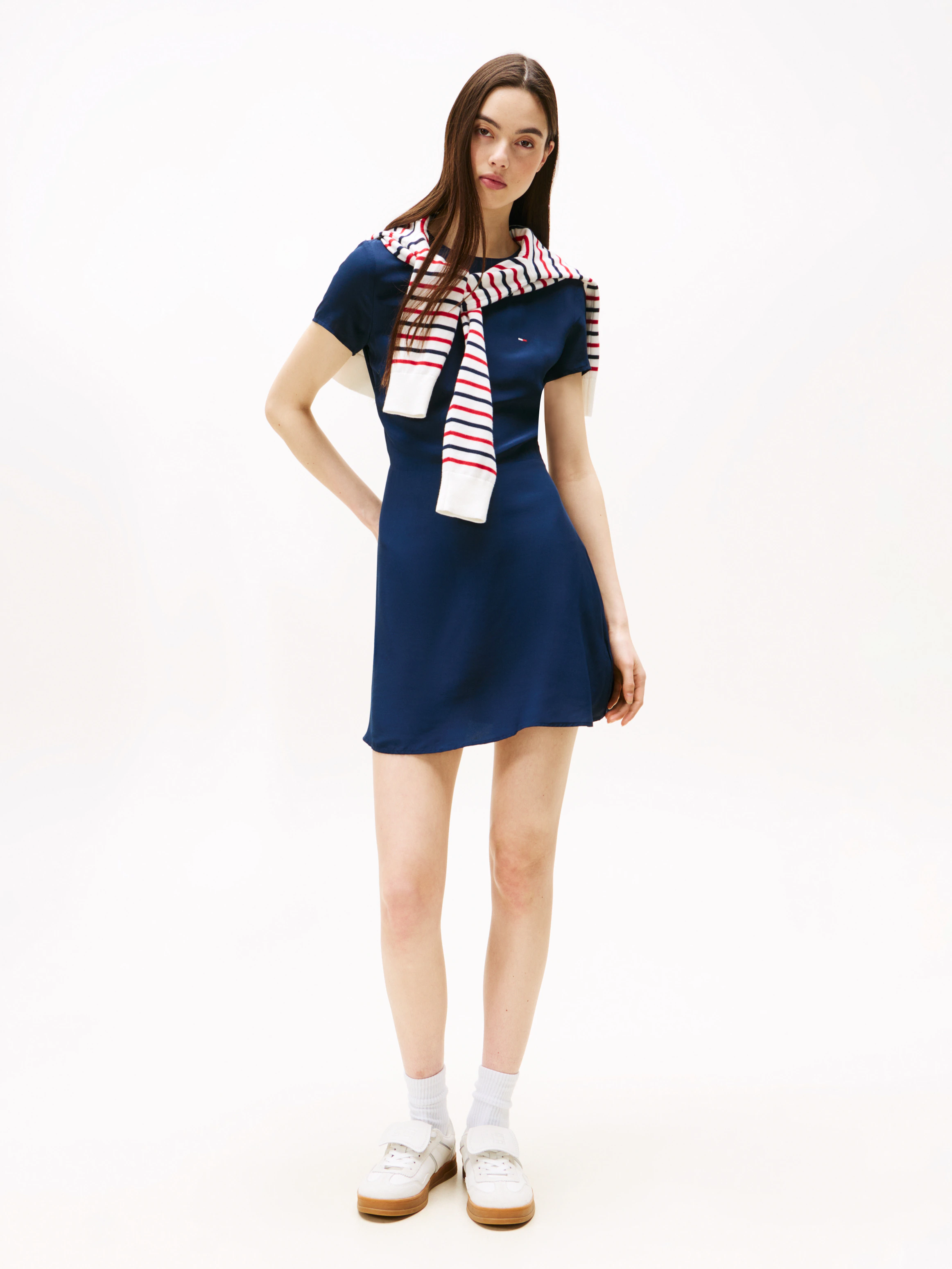 Tommy Jeans Minikleid "TJW F&F SS MINI DRESS EXT" günstig online kaufen