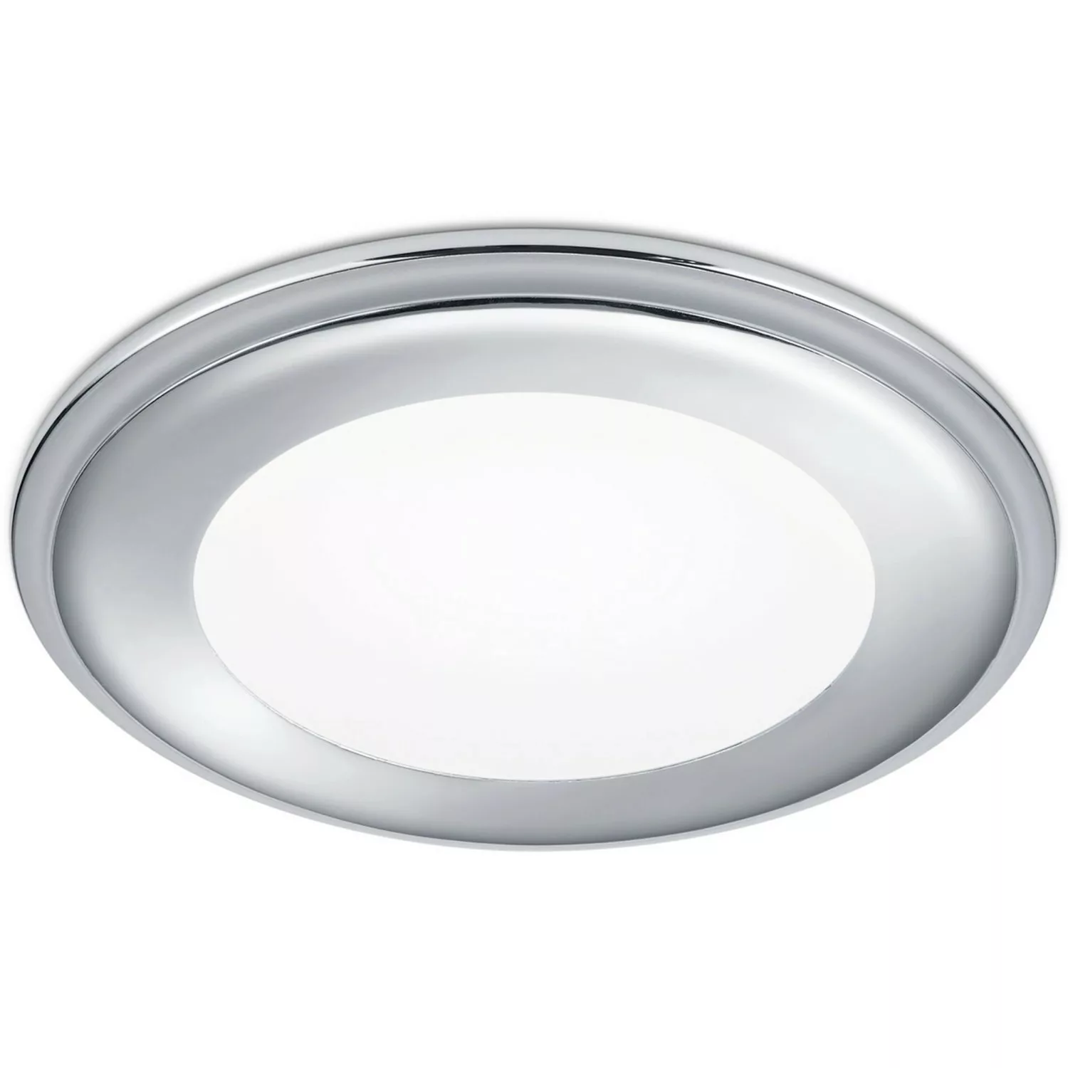 LED Einbauleuchte Aura in Chrom 10w 1040lm 148mm günstig online kaufen