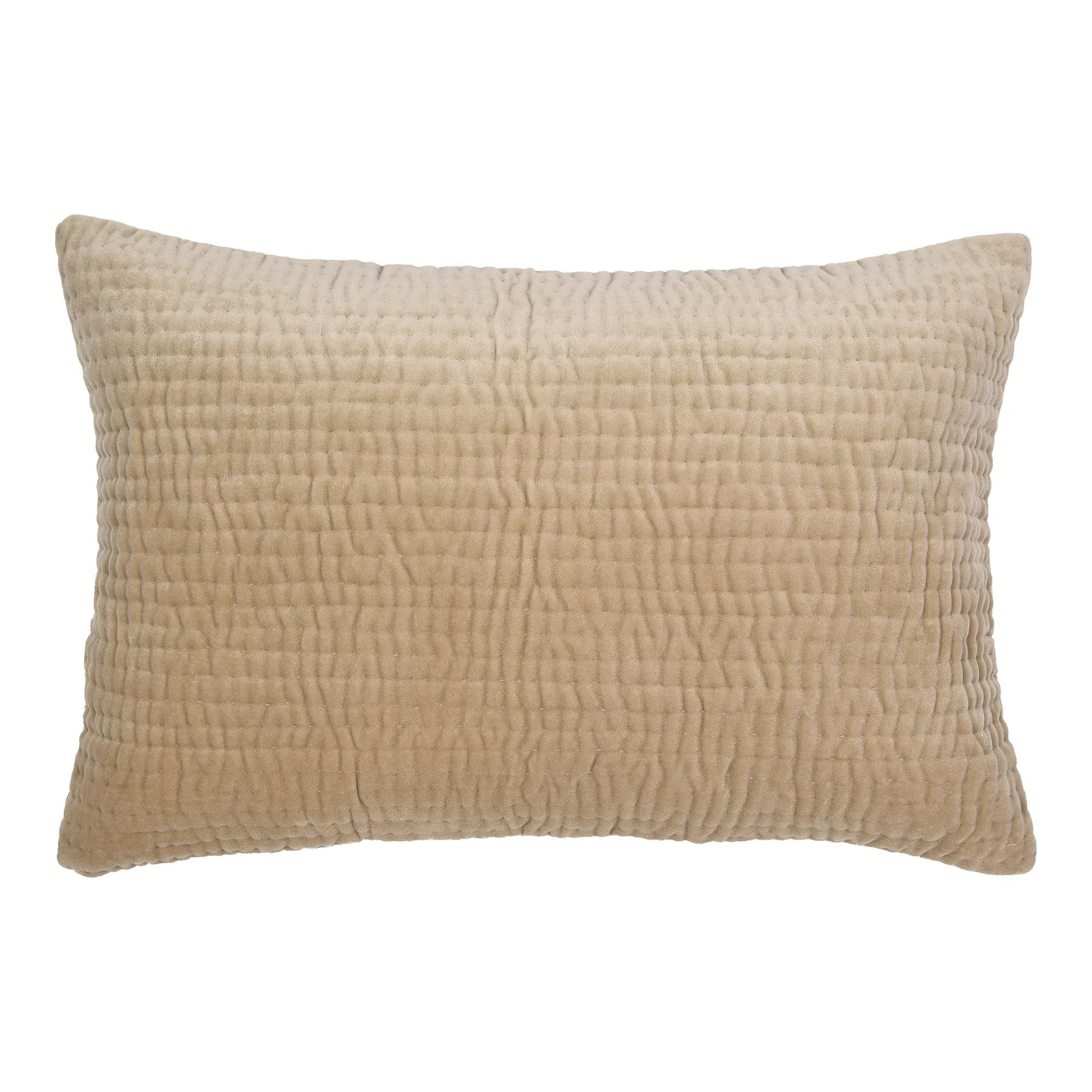 Kissenhülle WASHED VELVET ca.40x6, beige günstig online kaufen