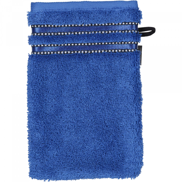 Vossen Cult de Luxe - Farbe: 469 - deep blue - Waschhandschuh 16x22 cm günstig online kaufen