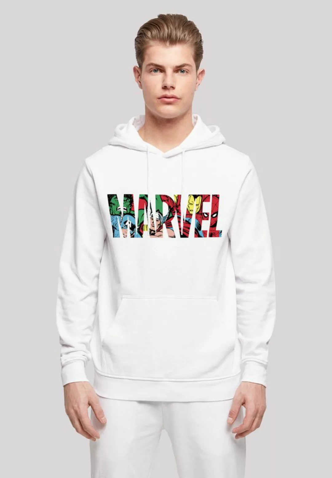 F4NT4STIC Kapuzenpullover "Marvel Avengers Logo Character infill", Print günstig online kaufen