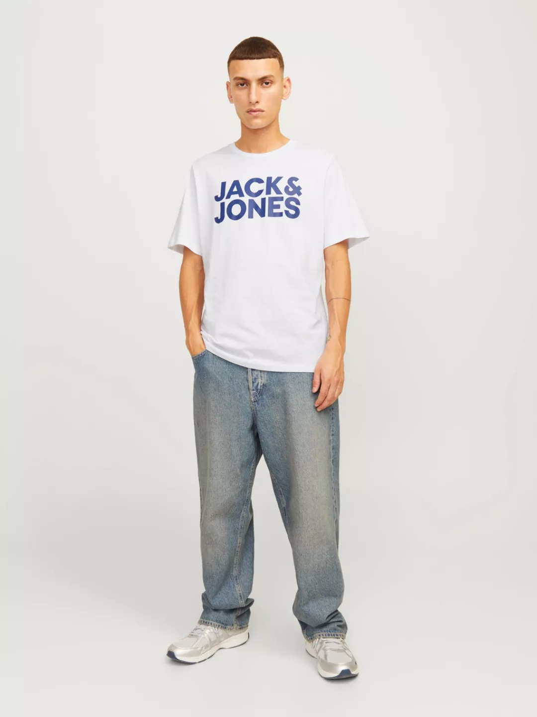 Jack & Jones Rundhalsshirt JJECORP LOGO TEE SS O-NECK 3PK MP NOOS (Packung, günstig online kaufen