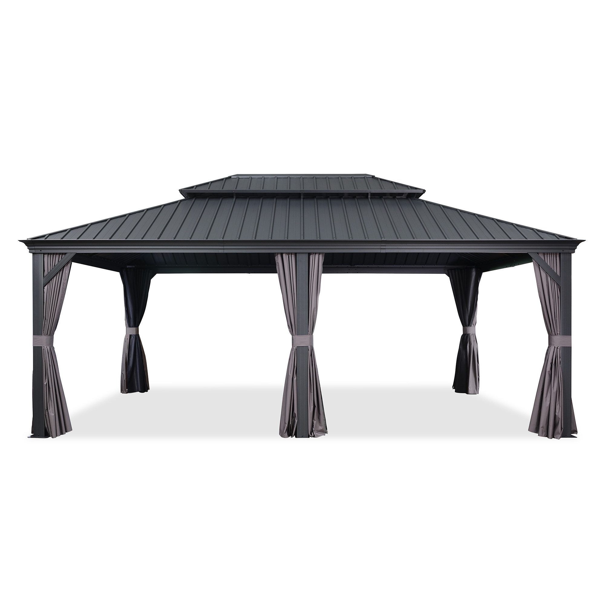 PURPLE LEAF Pavillon Alu Gartenpavillon mit günstig online kaufen