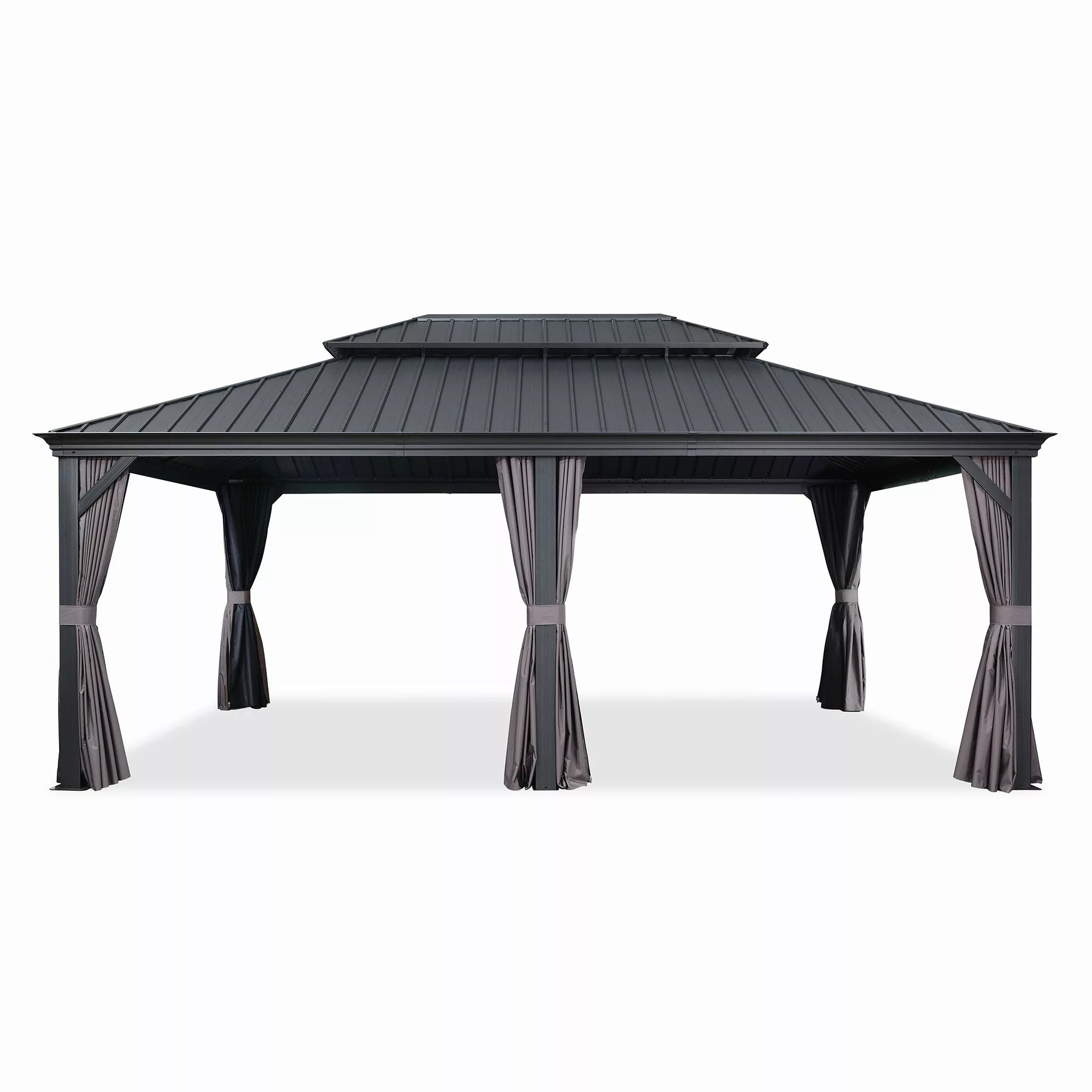 PURPLE LEAF Pavillon Alu Gartenpavillon mit günstig online kaufen