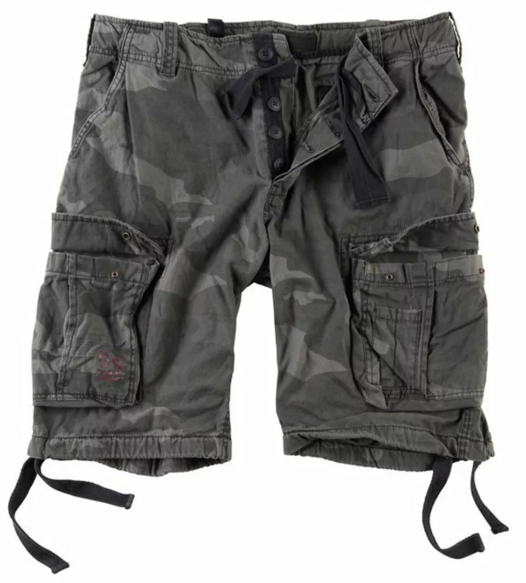 SURPLUS Cargoshorts AIRBORNE Vintage Cargoshort blackcamo Cargostyle günstig online kaufen