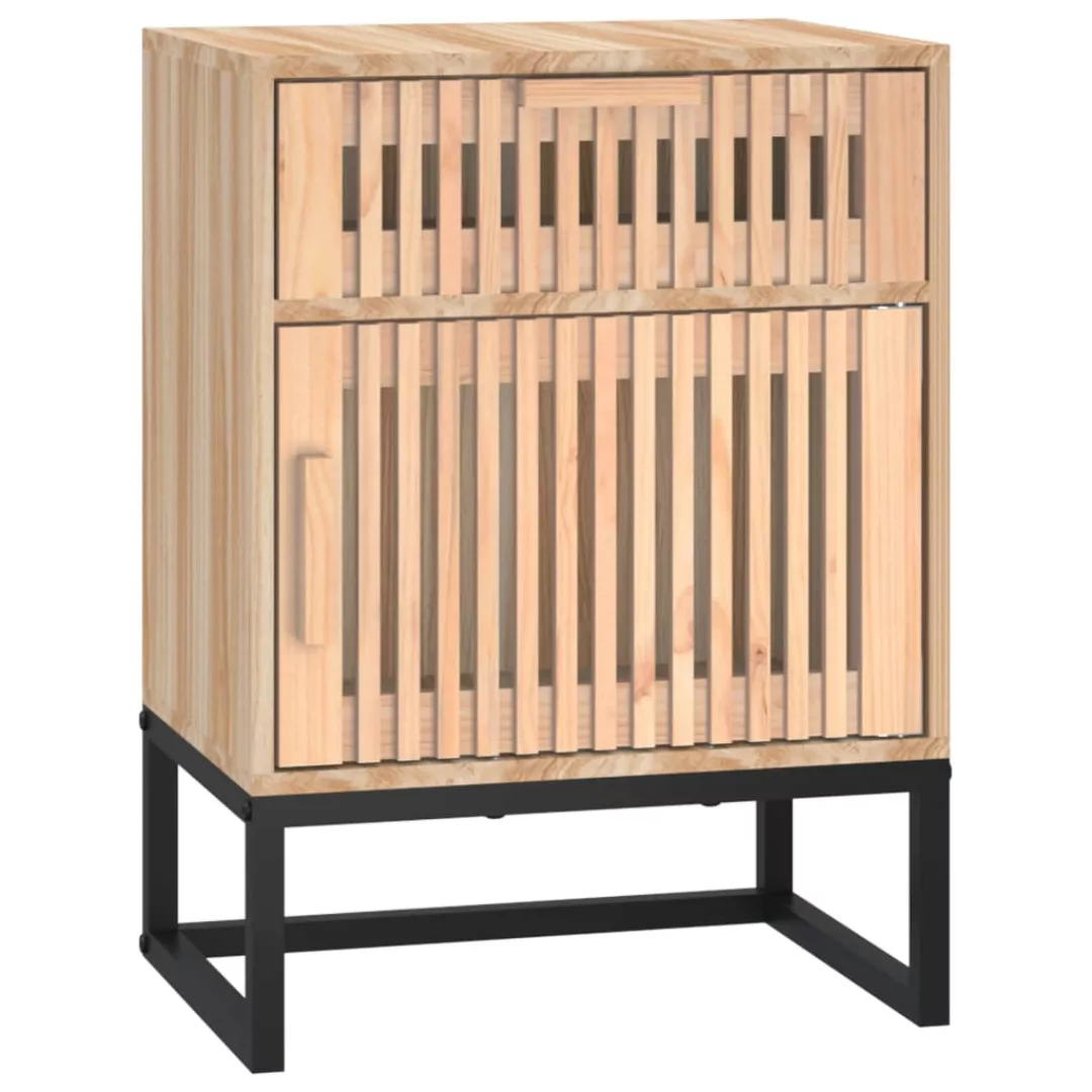 Vidaxl Nachttisch 40x30x55,5 Cm Holzwerkstoff & Eisen günstig online kaufen