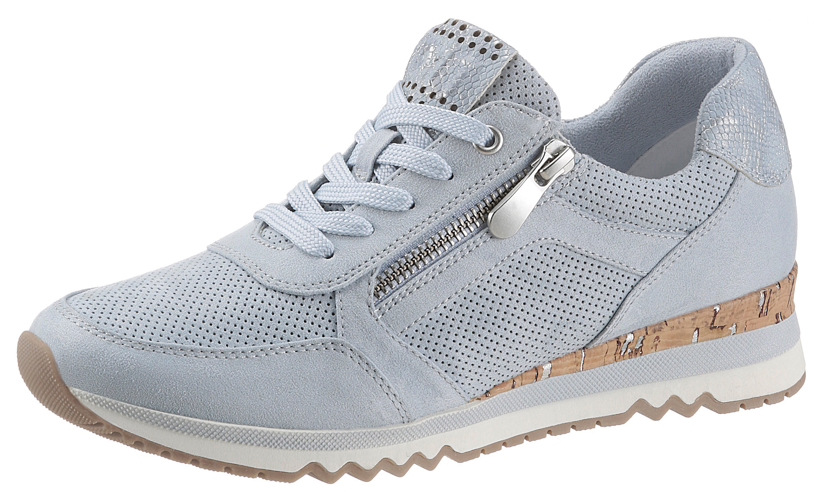 MARCO TOZZI Sneaker, mit Metallic-Details günstig online kaufen