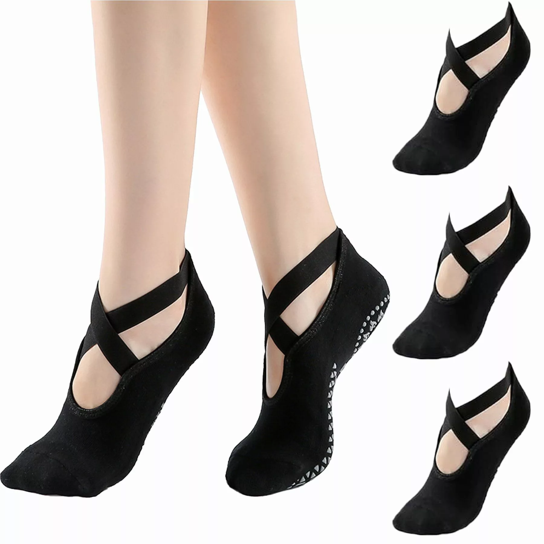 Mutig Sportsocken 3 Paar Premium Pilates-Socken günstig online kaufen