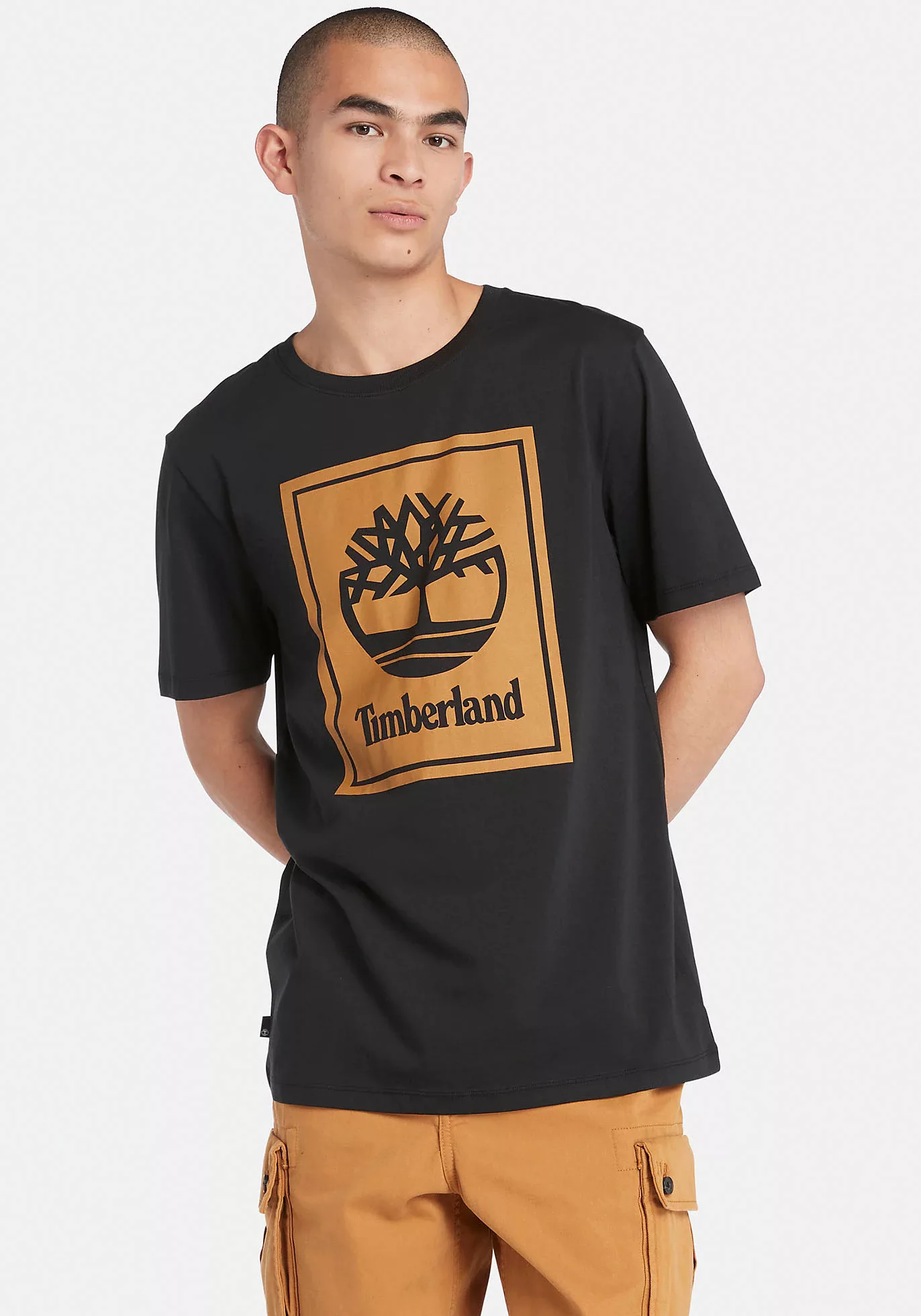 Timberland T-Shirt "STACK LOGO Short Sleeve Tee" günstig online kaufen
