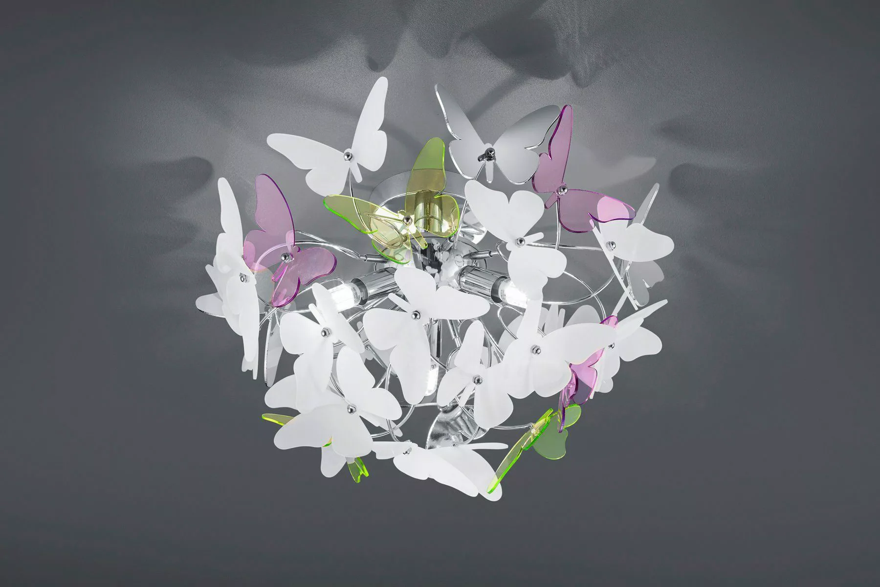 Reality Leuchten Deckenleuchte Butterfly, Deckenlampe in günstig online kaufen